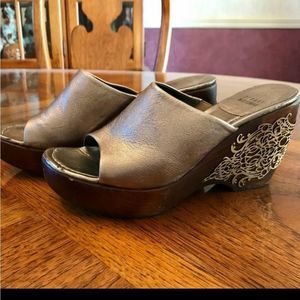 Stuart Weitzman wedge sandals